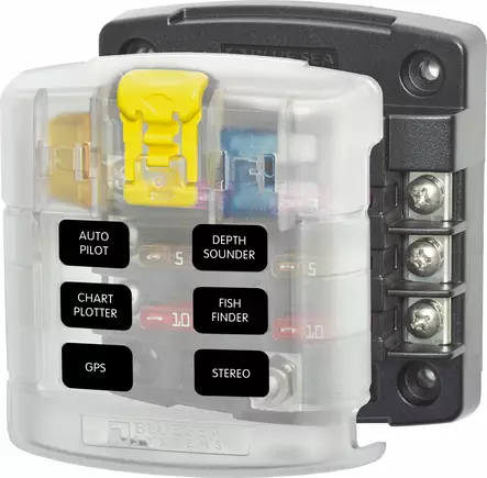 Blue Sea ST Blade Common source Fuse Blocks - Duell venetarvikkeet - 133009 - 1