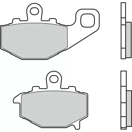 Brembo Jarrupalat Taakse Sintered Road - Duell MP varaosat ja tarvikkeet - 121399 - 1