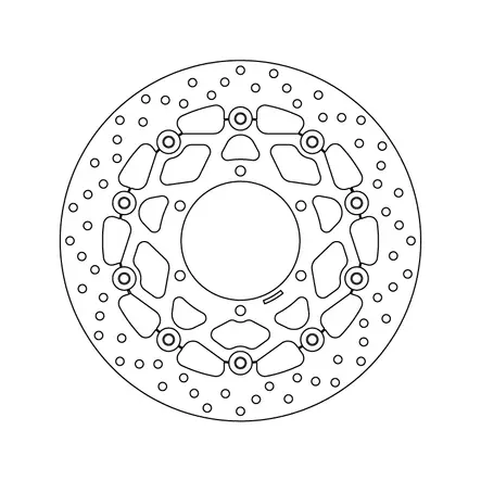 Brembo Serie Oro jarrulevy kelluva - Duell MP varaosat ja tarvikkeet - 121159 - 1
