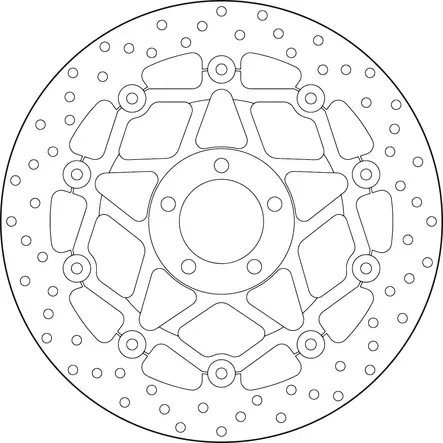 Brembo Serie Oro jarrulevy kelluva - Duell MP varaosat ja tarvikkeet - 121479 - 1