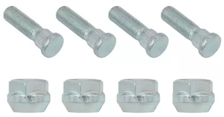 Bronco Levikepalan Pultit ja Mutterit M12 x 1.25 x 42mm (4kpl) - Duell ATV varaosat ja tarvikkeet - 28439 - 1