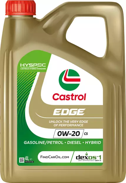 Castrol EDGE 0W-20 C5 4L - Duell öljyt ja muut nesteet - 62109 - 1