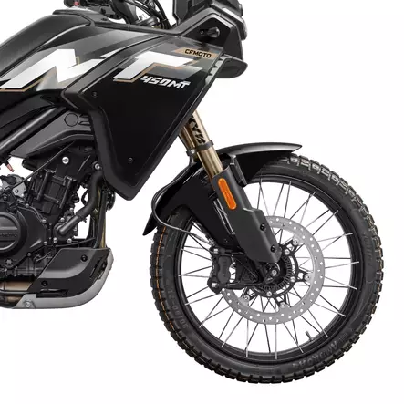 CFMOTO Matala etulokasuoja musta 450MT/800MT-X/1000MT-X - Moottoripyörän lokasuojat - 141329 - 2