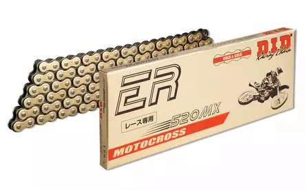 D.I.D 520MX G&B Chain+Connecting link (RJ) - Duell MP varaosat ja tarvikkeet - 116529 - 1
