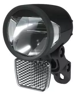 Etuvalo Herrmans E bike H-Black MR8 6-12V musta - Duell polkupyörien varaosat ja tarvikkeet - 76879 - 1