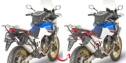 Givi putkisivutelineet Rapid release CRF1000L 18- - Duell MP varaosat ja tarvikkeet - 102359 - 1