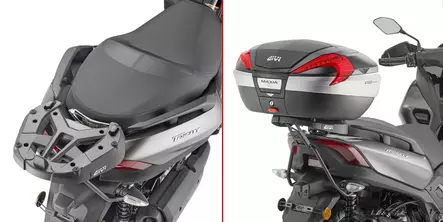 GIVI SPEC.REAR RACK MONOLOCK-MONOKEY Yamaha 2017- - Duell MP varaosat ja tarvikkeet - 102599 - 1