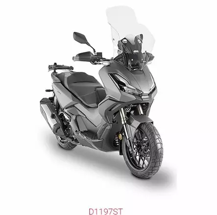 Givi Specific screen transparent 65 x 50 cm (HxW) Honda ADV 350 2022- - Duell MP varaosat ja tarvikkeet - 100269 - 1