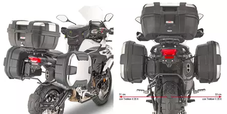 GIVI TUB.PAN.HOLD.BENELLI TRK502X - Duell MP varaosat ja tarvikkeet - 103009 - 1
