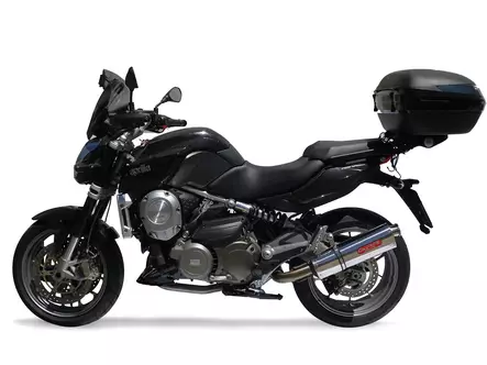 GPR Aprilia Mana 850 - Gt 2007/16 EC-Approv. silencer with mid-full line Triova - Duell MP varaosat ja tarvikkeet - 112769 - 1