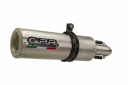 GPR Benelli Bn 302 2017/20 e4 EC-Approv. slip-on exhaust M3 Inox - Duell MP varaosat ja tarvikkeet - 110599 - 1