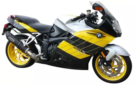 GPR Bmw K 1200 S - R 2004/08 EC-Approv. slip-on exhaust Furore Nero - Duell MP varaosat ja tarvikkeet - 112039 - 1