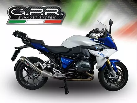 GPR Bmw R 1200 Rs Lc 2015/16 EC-Approv. slip-on exhaust Powercone Evo - Duell MP varaosat ja tarvikkeet - 111989 - 1