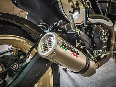 GPR Ducati Scrambler 800 2015/16 EC-Approv. slip-on exhaust catalized M3 Titani - Duell MP varaosat ja tarvikkeet - 111089 - 1