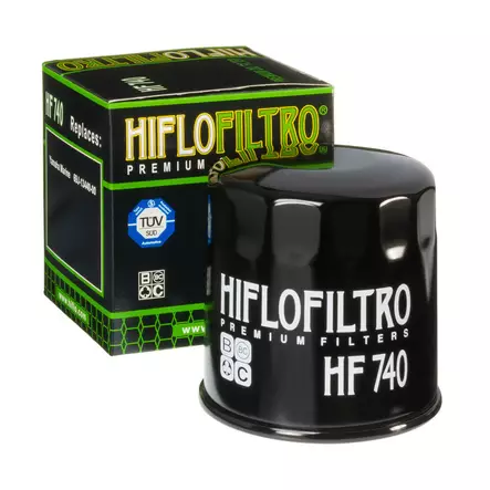 HiFlo öljynsuodatin HF740 - Duell MP varaosat ja tarvikkeet - 128739 - 1