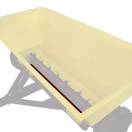 Iron Baltic Syötön etureunan kumi G2-hiekoittimeen - Mönkijän työkoneet ja lisävarusteet - 969 - 2