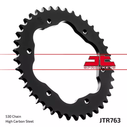 JT Rear Sprocket JTR763.40ZBK - Duell MP varaosat ja tarvikkeet - 117339 - 1
