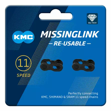 Ketjulukko KMC MissingLink 11R DLC 2kpl/ pkt - Duell polkupyörien varaosat ja tarvikkeet - 8339 - 1