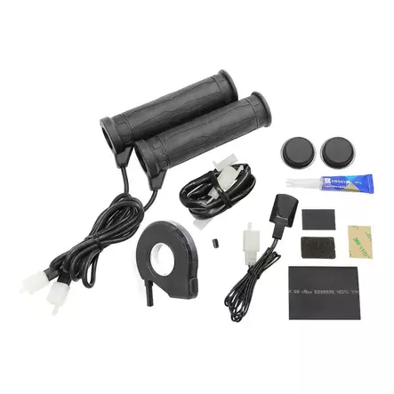 Koso HG02-lämpökahvat 22x130 mm - Moottoripyörän kahvanlämmittimet - 989 - 2