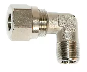 Kulma liitin 1/4 - 10mm - Duell venetarvikkeet - 135829 - 1