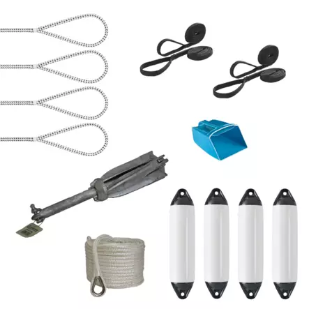 Liros Varustepaketti Valkoinen 12mm - Duell venetarvikkeet - 66559 - 1