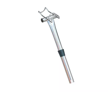 OS ROD HOLDER - SINGLE STAINLESS STEEL - Duell venetarvikkeet - 132469 - 1