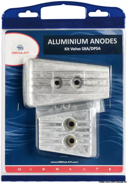 Osculati anodisarja (alu) Volvo SX-A SPD - Duell venetarvikkeet - 5159 - 1