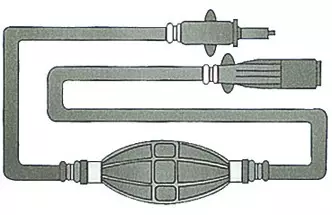 Osculati polttoaineletku + liitin (2kpl) Mercury - Duell venetarvikkeet - 4639 - 1