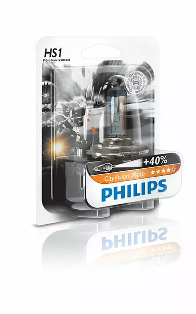 Philips Polttimo HS1 CityVision Moto 12V/35/35W/PX43t - Duell muut varaosat ja tarvikkeet - 136249 - 1