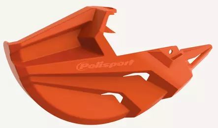 Polisport etujarrulevyn puolisuoja oranssi (12) - Duell MP varaosat ja tarvikkeet - 129779 - 1
