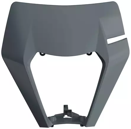 Polisport Headlight mask KTM EXC/EXC-F/XC-W/XCF-W (17-19) Nardo Grey (12) - Duell MP varaosat ja tarvikkeet - 132099 - 1