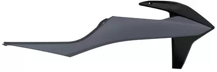 Polisport radiator scoops KTM SX/SXF/XCF 19-22 Black/Nardo Grey (8) - Duell MP varaosat ja tarvikkeet - 130489 - 1