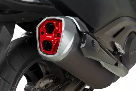 Puig End Tube For Exhaust Escape Kymco Ak550 17' C/Red - Duell MP varaosat ja tarvikkeet - 90399 - 1