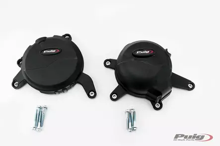 Puig Engine Protective Cover Ktm 390 Duke/Rc390 C/Black - Duell MP varaosat ja tarvikkeet - 99179 - 1