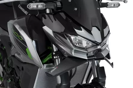 Puig Frontal Spoiler Naked Kawasaki Z500 24' C/Carbon L - Duell MP varaosat ja tarvikkeet - 95109 - 1