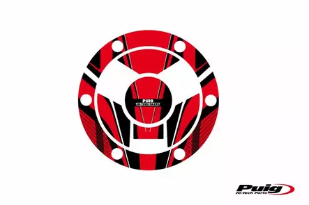 Puig Fuel Cap Cover Mod.Radical Triumph C/Red - Duell MP varaosat ja tarvikkeet - 90249 - 1