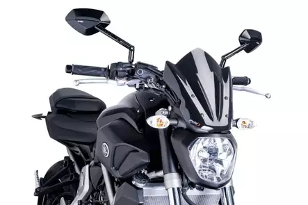 Puig New Gen Sport Screen Yamaha Mt07 14'-17' C/Black - Duell MP varaosat ja tarvikkeet - 91679 - 1