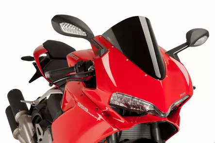 Puig Racing Screen Ducati 959-1299 Panigale/S C/Black - Duell MP varaosat ja tarvikkeet - 91479 - 1