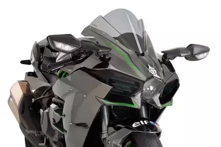 Puig Racing Screen Kawasaki Ninja H2/H2R 15'-22' C/Smok - Duell MP varaosat ja tarvikkeet - 91189 - 1