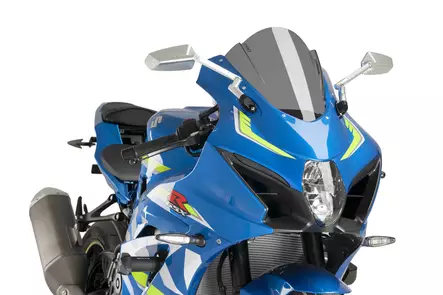 Puig Racing Screen Suzuki Gsx-R1000 17-22'C/Dark Smoke - Duell MP varaosat ja tarvikkeet - 90739 - 1