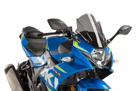 Puig Racing Screen Suzuki Gsx-R250 17-21'C/Dark Smoke - Duell MP varaosat ja tarvikkeet - 90019 - 1