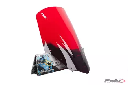 Puig Racing Screen Yamaha Fazer 06-16 C/Red - Duell MP varaosat ja tarvikkeet - 94989 - 1