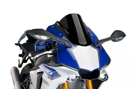Puig Racing Screen Yamaha Yzf-R1 15'-19' C/Carbon - Duell MP varaosat ja tarvikkeet - 91309 - 1