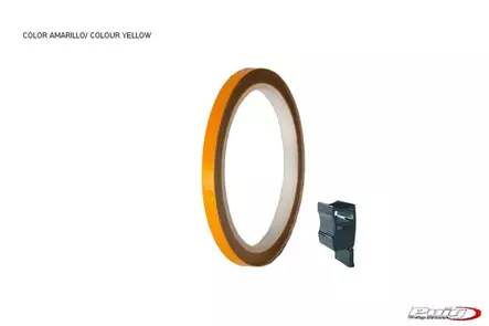Puig Rim Strip 6 Meters+Aplicator C/Yellow Fluorescent - Duell MP varaosat ja tarvikkeet - 94019 - 1
