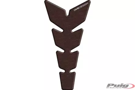Puig Tank Pad Leather C/Brown - Duell MP varaosat ja tarvikkeet - 90569 - 1