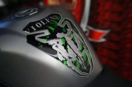 Puig Tank Pad Violent C/Green - Duell MP varaosat ja tarvikkeet - 92379 - 1
