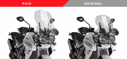 Puig Touring Screen Tiger 800/Xc/Xr/Xrx/Xrt/Xcx/Xca 18' - Duell MP varaosat ja tarvikkeet - 91099 - 1