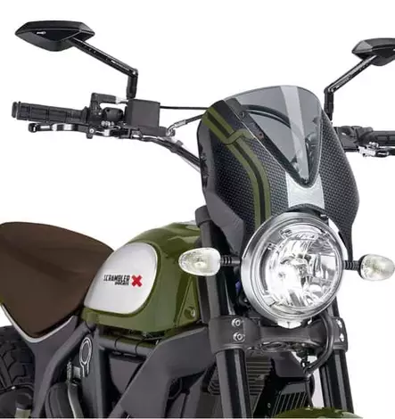 Puig Windshield New Generation Scrambler 15-17 Carb/Smo - Duell MP varaosat ja tarvikkeet - 91239 - 1
