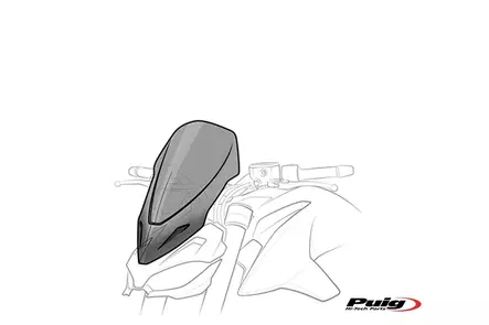 Puig Windshield New Generation Touring Bmw S1000R 21' - Duell MP varaosat ja tarvikkeet - 97869 - 1