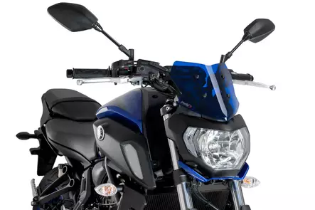 Puig Windshields N.G.Sport Yamaha Mt07 18'- C/Blue - Duell MP varaosat ja tarvikkeet - 90759 - 1